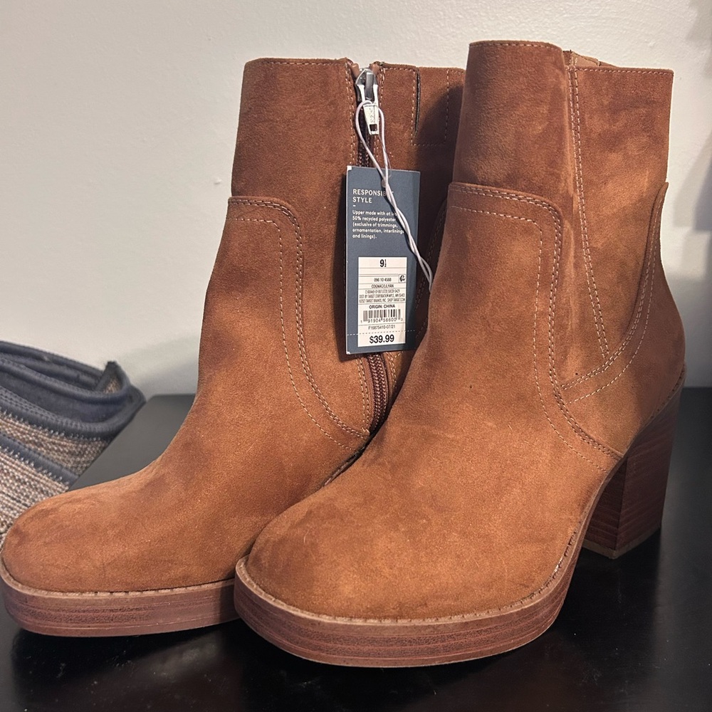Target Brown Ankle Booties